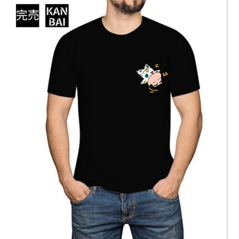 KANBAI t-shirt - baju Sinchan kaos lengan pendek