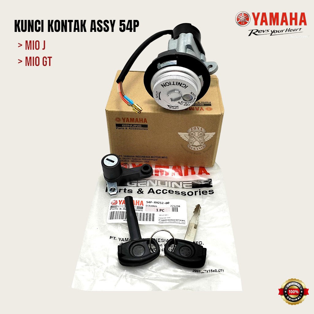 Kunci Kontak Mio J Mio GT Original Yamaha Kunci Kontak Set 54P Yamaha Mio J Mio GT