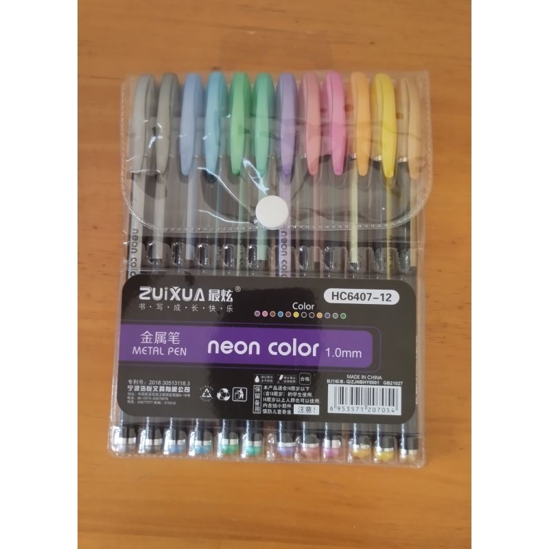 

ZUIXUA Neon Color Pen 12 Warna