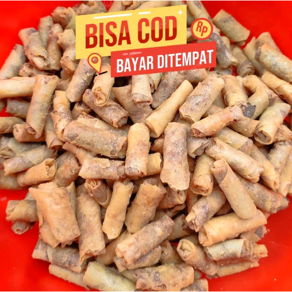 

[ PT SNACK ] Sumpia udang 1kg abon ebi premium cemilan food snack makanan