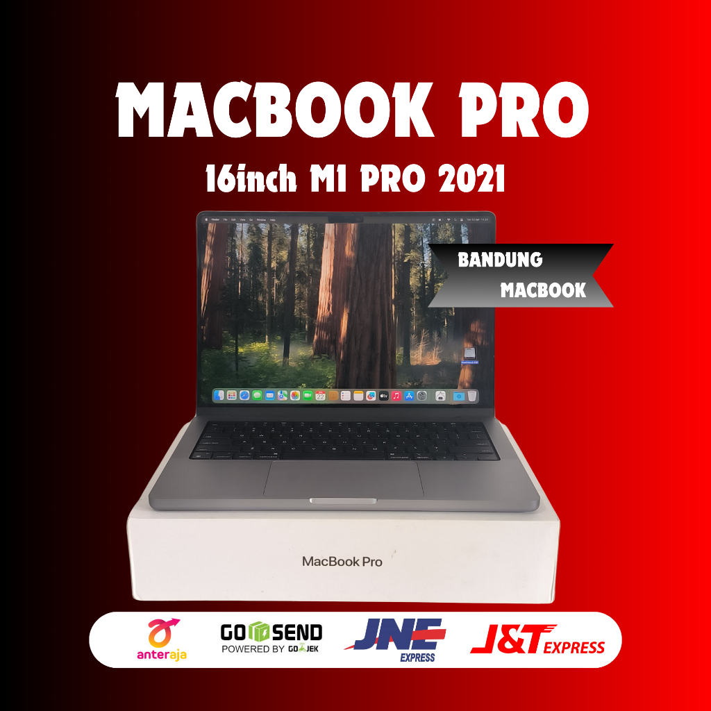 Macbook Pro M1pro 202116inch second original