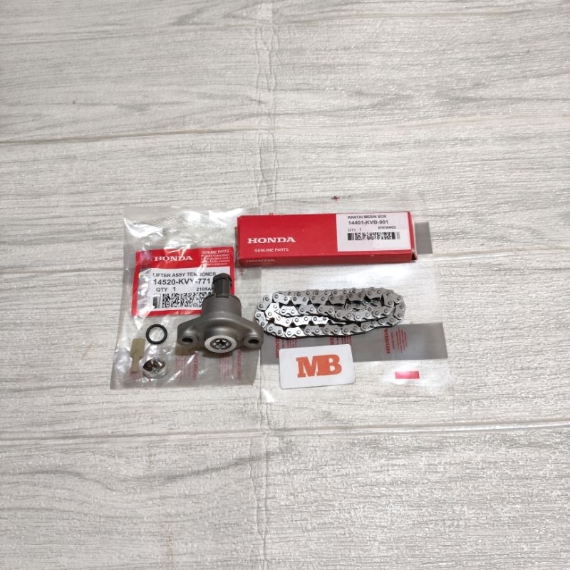 Rantai keteng + tonjokan keteng Beat karbu vario karbu scoopy karbu