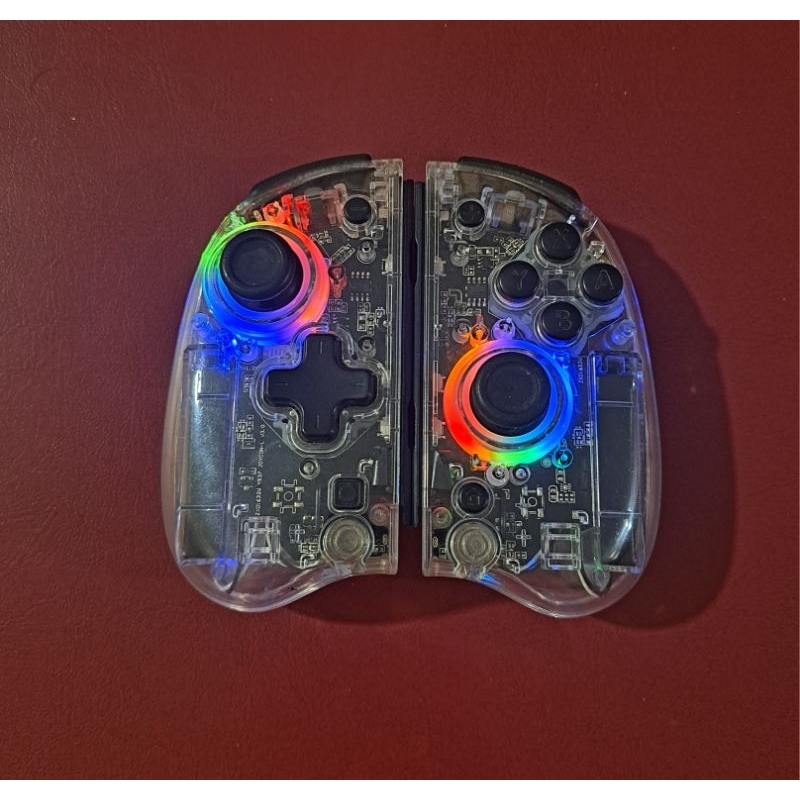 OMELET Gaming Joycon Wireless Controller Nintendo Switch Transparent Joypad Third Party