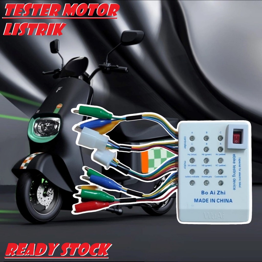Bike Scooter Motor Tester Controller BLDC TESTER Alat tester controller sepeda listrik tester contro