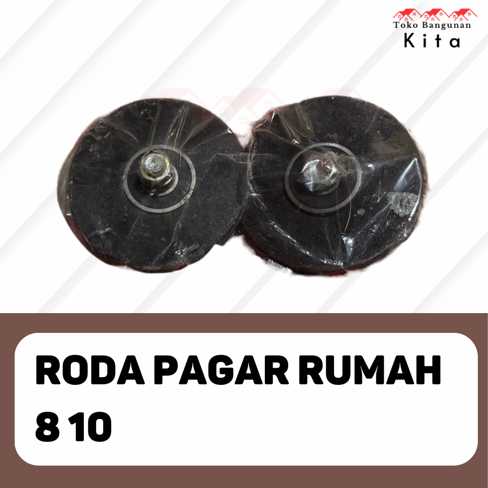 Roda pagar rumah