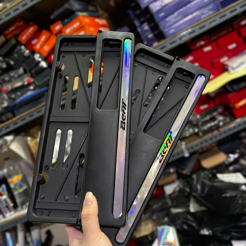 Bergaransi Diskon Cover Plat Nomor Motor List Hologram Beat Dudukan Plat Nomor Motor Beat Harga