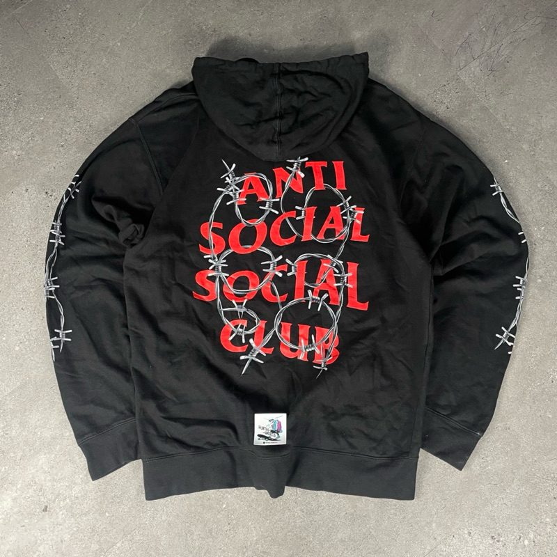 hoodie assc anti social social club second original