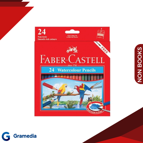 

Gramedia Medan - FABER CASTELL WATERCOLOR PC 24L 114464