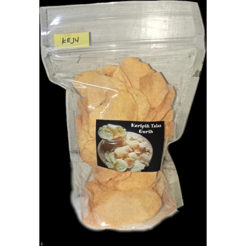 

keripik talas rasa keju
