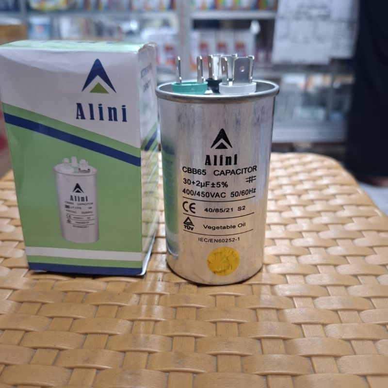 Kapasitor AC 30+2UF /450VOLT KAPASITOR AC capacitor