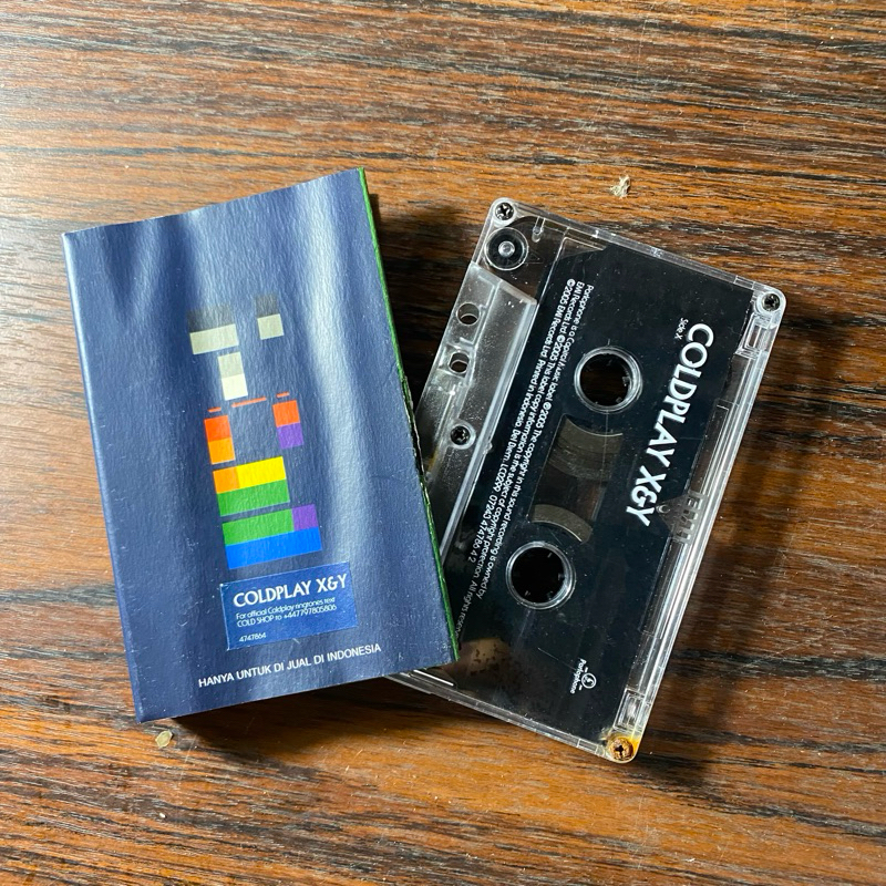 KASET PITA COLDPLAY X&Y