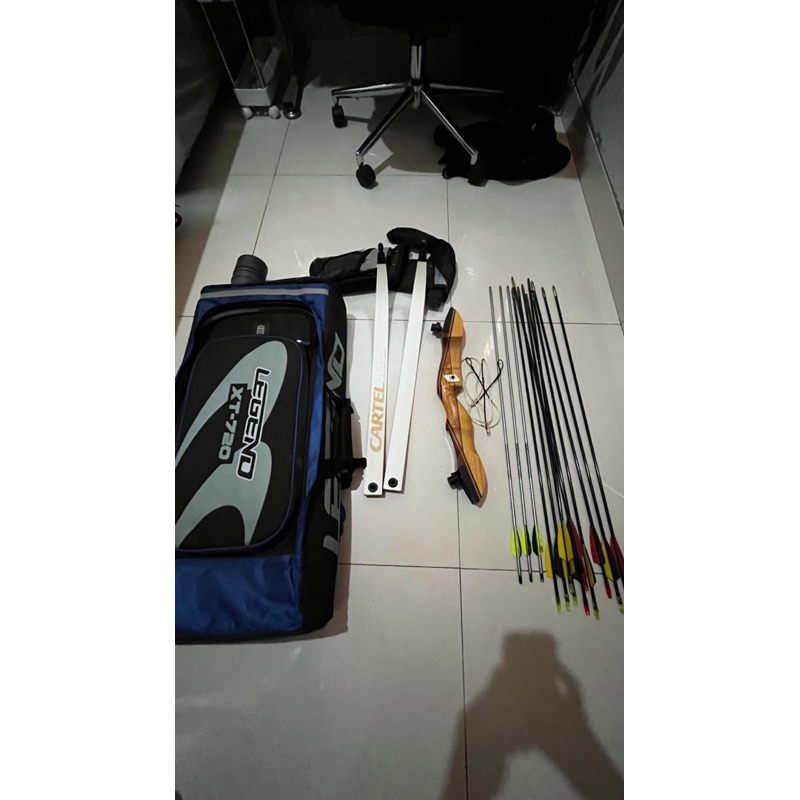 1 set panahan cartel siap pakai (dijual cepat)