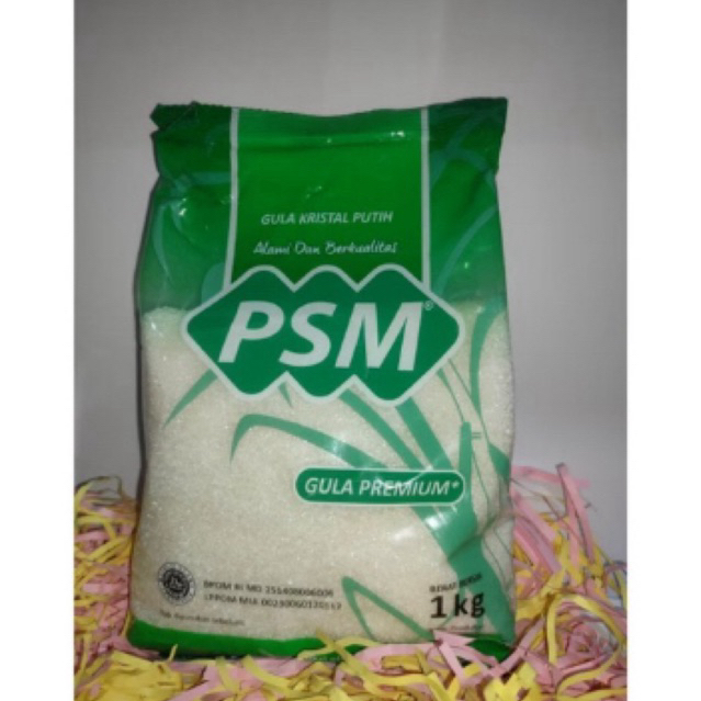 

Gula kemasan PSM 1 kg