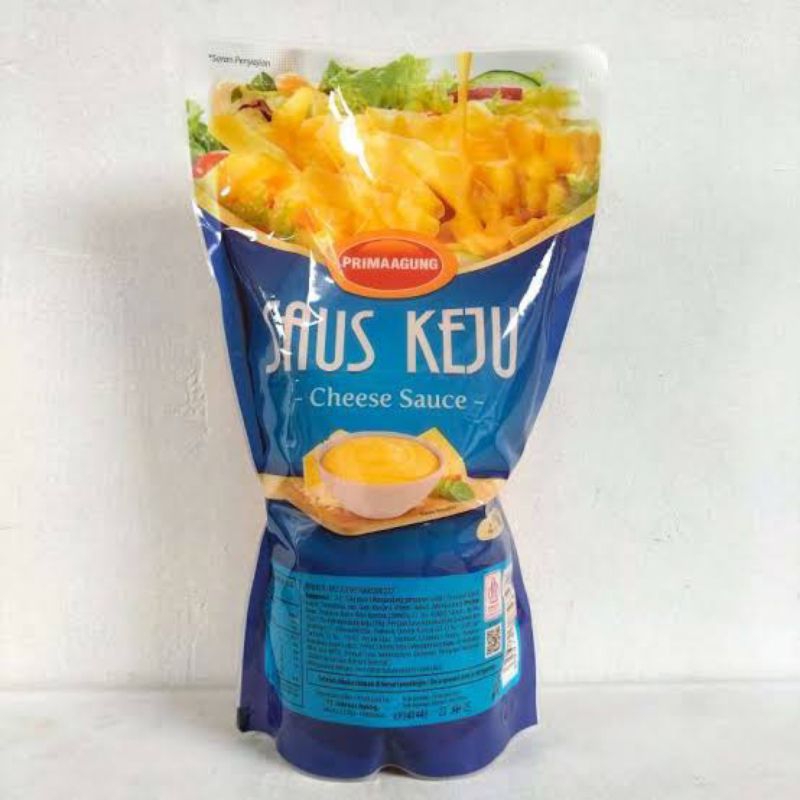

Saus Keju Prima Agung 1kg Gourmet 500g