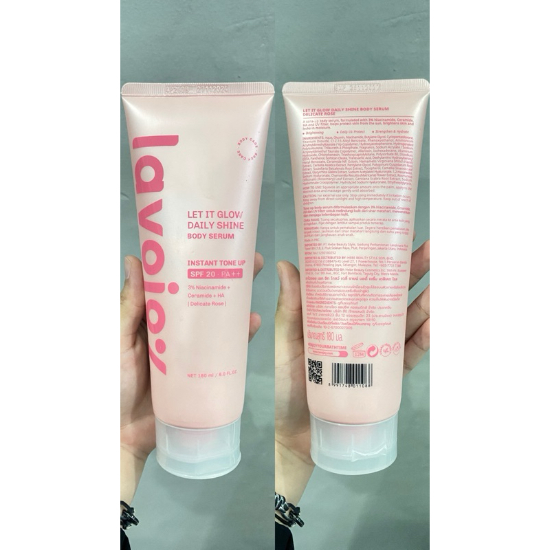 Preloved Lavojoy Body Serum Instant Tone Up