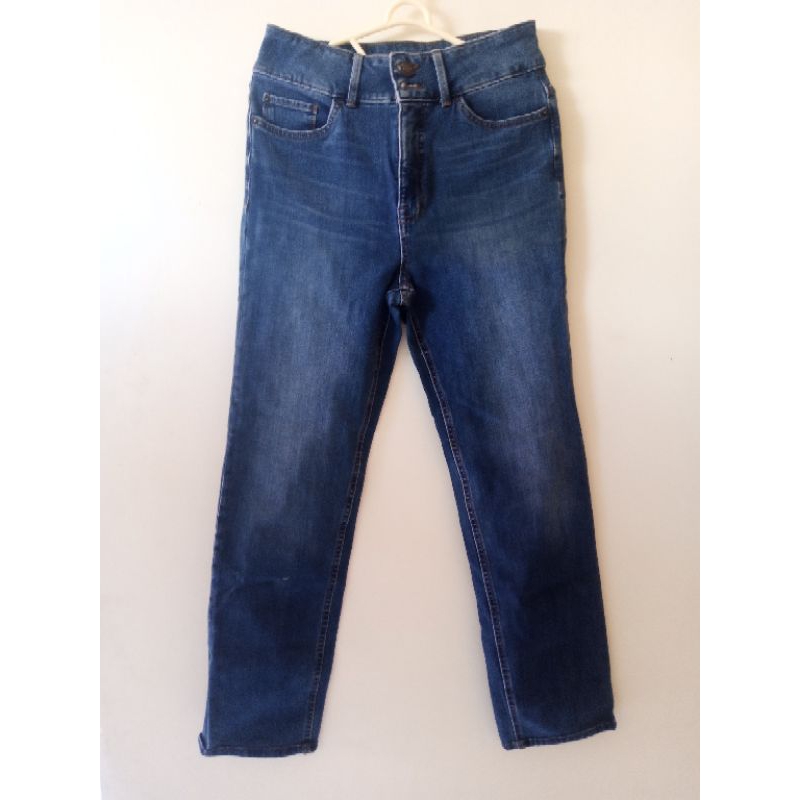 Prelove Celana Jeans High Waist Reguler MarksSpencer