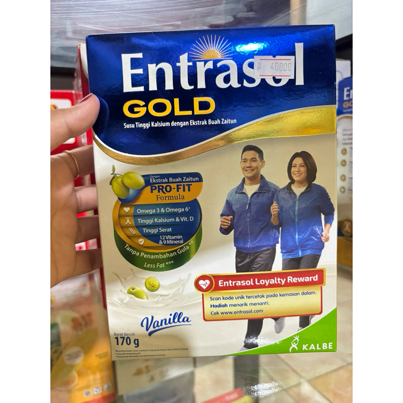 

ENTRASOL GOLD VANILA 170g