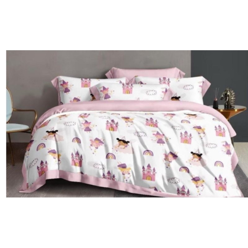 SPREI KATUN JEPANG RUMBAI 180X200 SPREI KATUN JEPANG IMPORT
