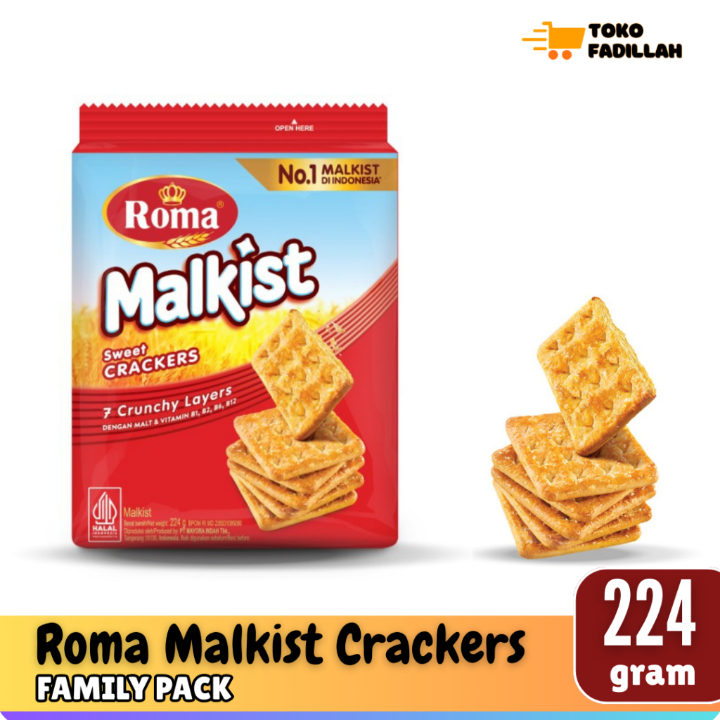 

Roma Malkist Crackers Family Pack 224 gr
