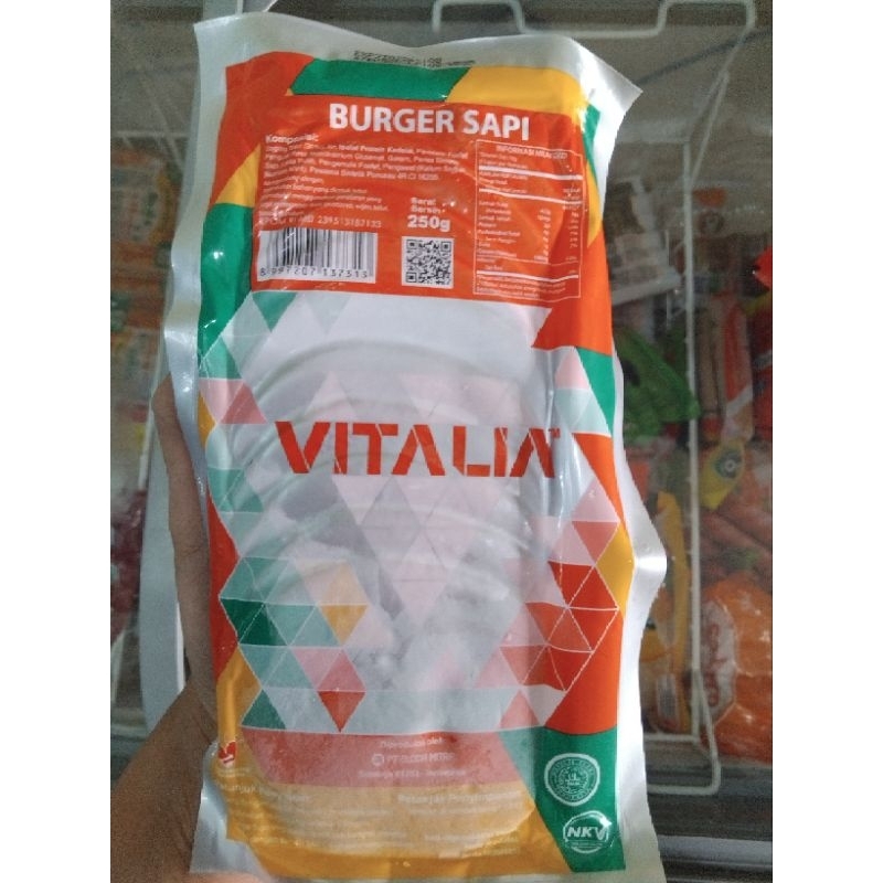 

Vitalia daging burger 250gr