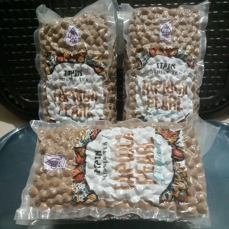 

BUBBLE TEA TAPIOCA PEARL ORIGINAL 1 KG