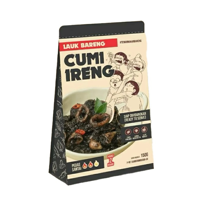 

Lahap Bareng Cumi Ireng 150 gram