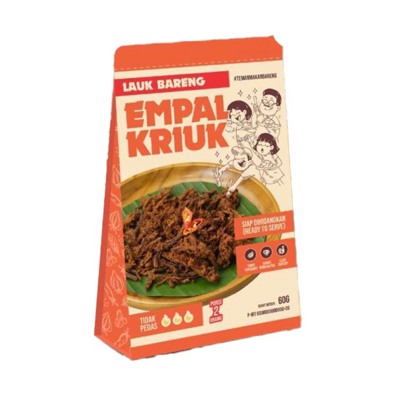 

Lahap Bareng Empal Kriuk 60 gram