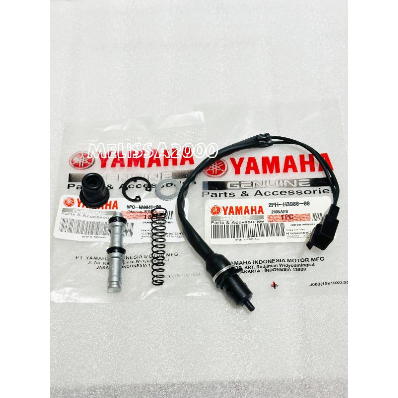 Seal master rem kita depan 5PO+Switch rem kiri rem depan 2PH Mio m3 Mio soul GT 125 Fino 125 X-Ride 