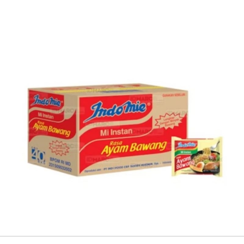 

Indomie ayam bawang | perdus isi 40pcs