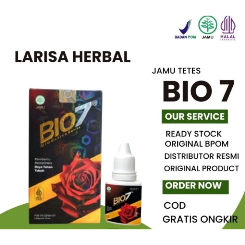 jamu Tetes Bio7 Asli Obat Herbal Bio7 Tetes Di Jamin Original Ampuh