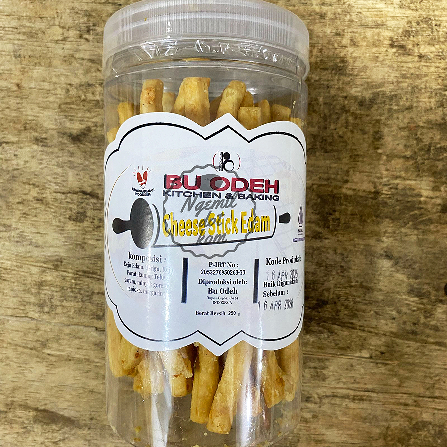 

CHEESE STICK TOPLES / STIK KEJU EDAM / STICK KEJU BU ODEH