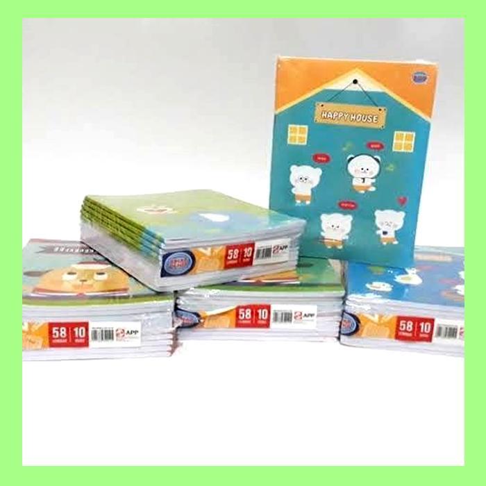 

BUKU TULIS SIDU 58 LEMBAR PACK ISI 10PCS / BUKU TULIS SIDU ISI 58