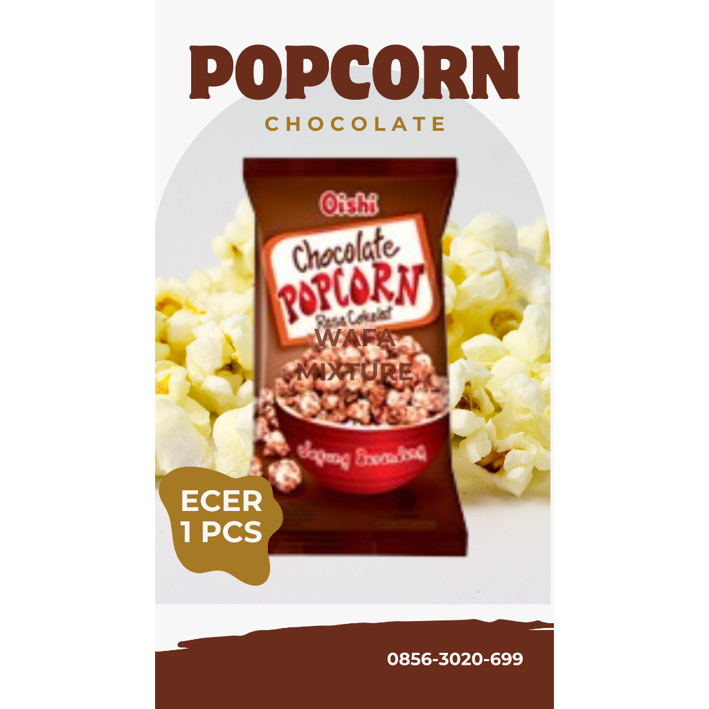 

Oishi PopCorn / Pop Corn Oishi COKLAT ECER 2000an