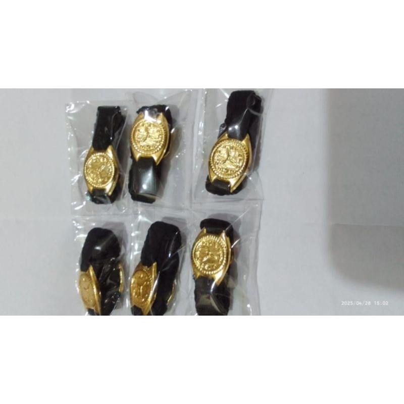 gelang jam bayi motif jam