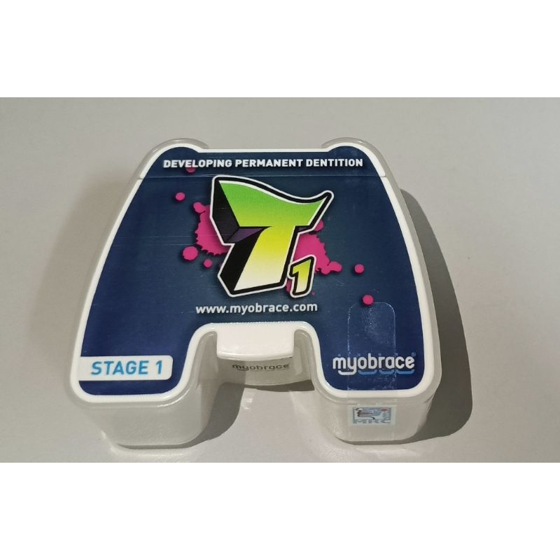 myobrace T1 / traner myofunctional untuk usia 10 sampai 14 tahun