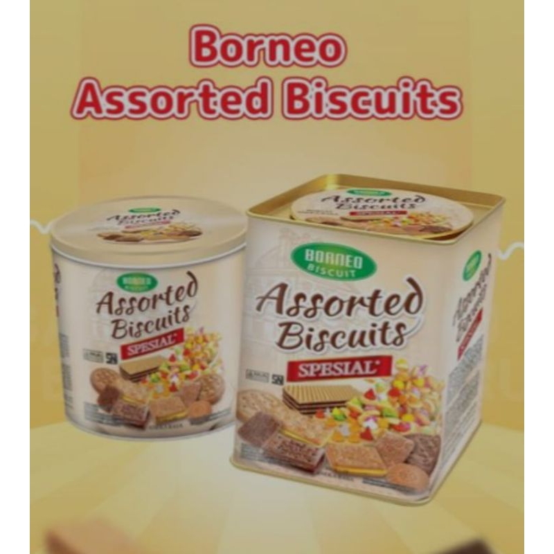 

(Flash Sale) UBM Assorted Biscuits Borneo Spesial 350gr & 650gr