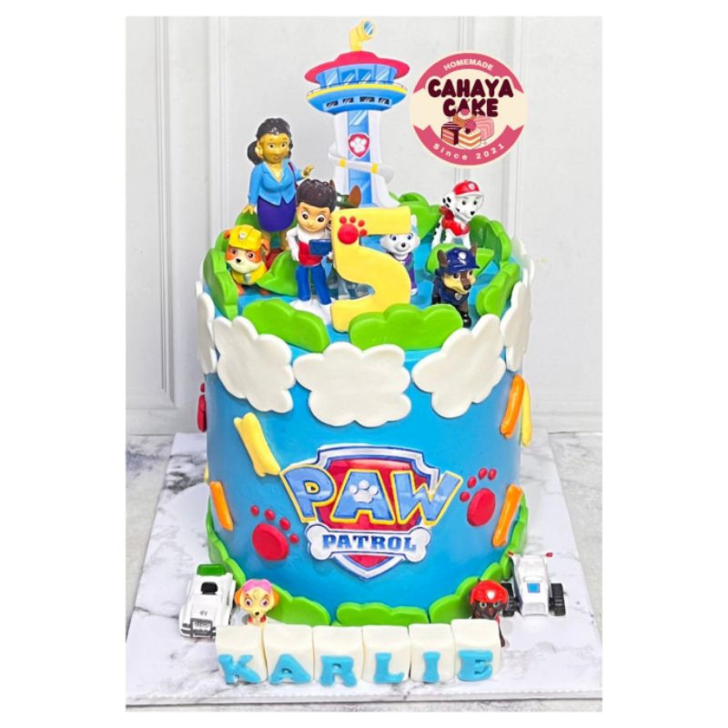 

Paw Patrol Cake / Kue Ulang Tahun Paw Patrol / Paw Patrol Cake Custom