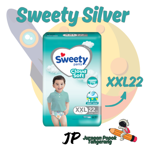 Sweety Silver Diapers Pants XXL22 pampers / Sweety Silver Pants