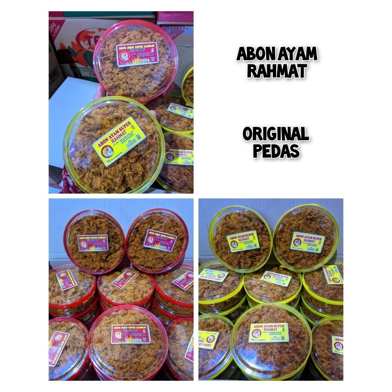 

[COD] Abon ayam super abon Rahmat 120gram