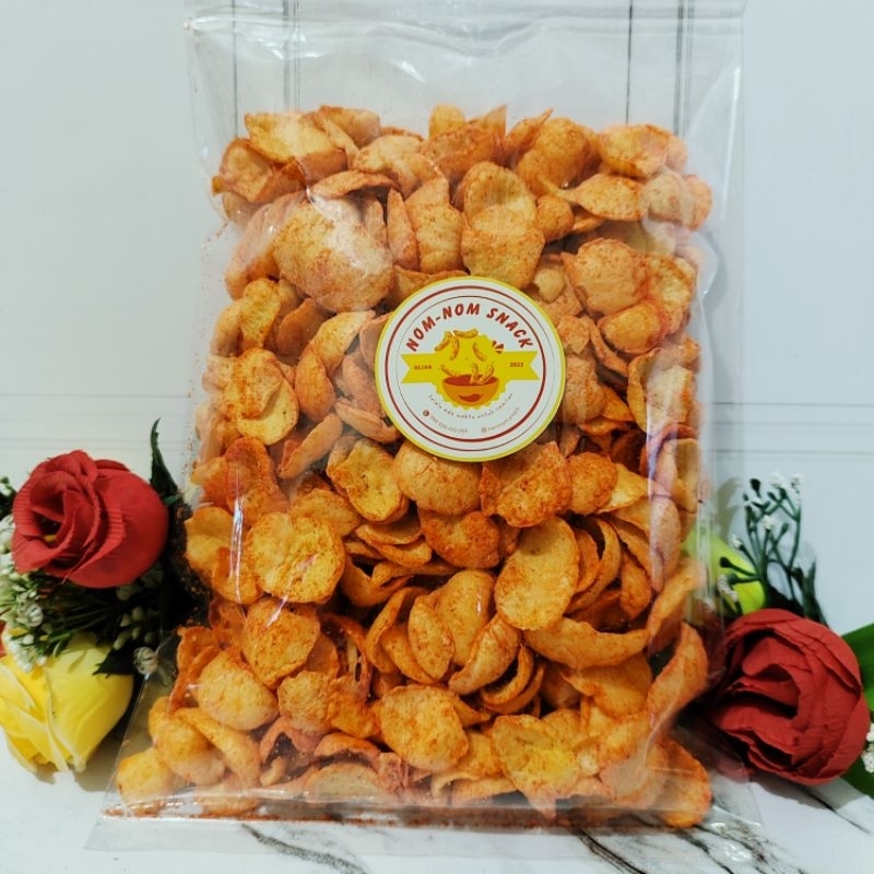 

Kerupuk Kerang Pedas / Kerupuk Kerang Balado Bubuk / Kerupuk Kerang Balado Manis