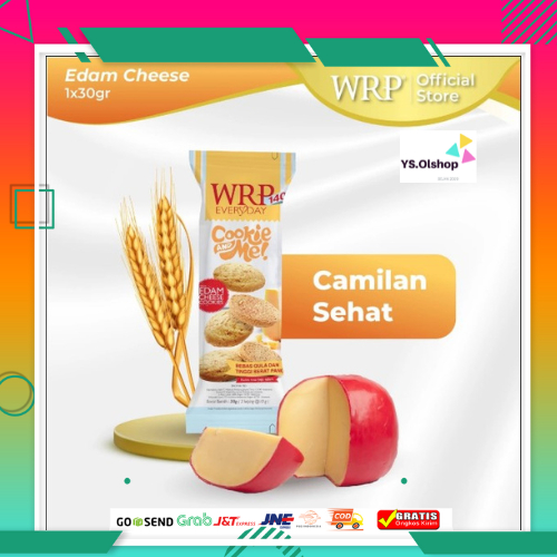 

WRP Keju Edam Cheese Cookies 30g - Camilan Diet