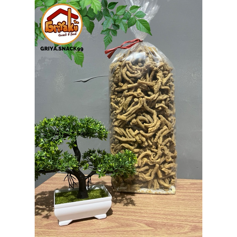 

2KG(1ball) KRIPIK USUS SUPER ORIGINAL GURIH ENAK/FREE KARDUS DAN BUBBLE
