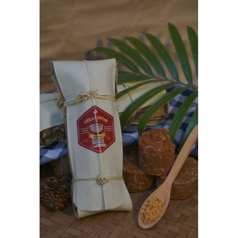 

Gulo/Gula Juroh Padat Berat 600Grm(Dihasilkan Dari 3 liiter Legen Asli)