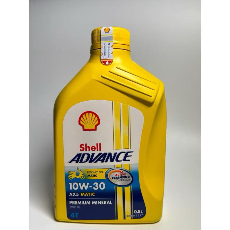 Oli Shell Advance Scooter Matic AX5 10W-30 800ML Oli Mesin Motor Matic Shell Ax5 Scooter Oli Matic