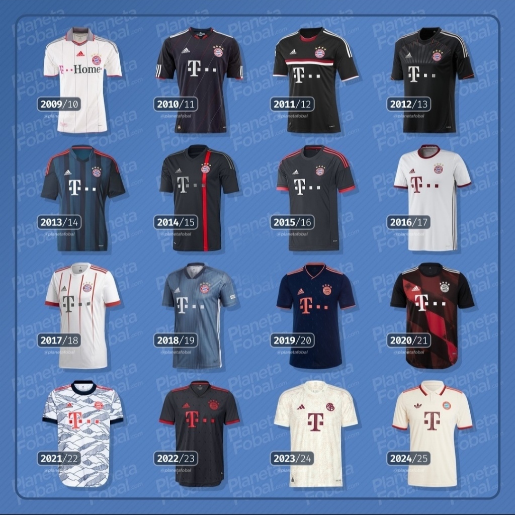 JERSEY BAYERN THIRD // JERSEY BOLA LENGKAP