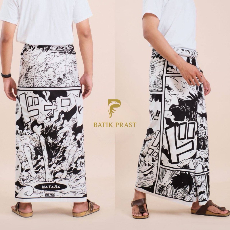 SARUNG MOTIF ANIME ONE PIECE / SARUNG DEWASA REMAJA / EXCLUSIVE ANIME
