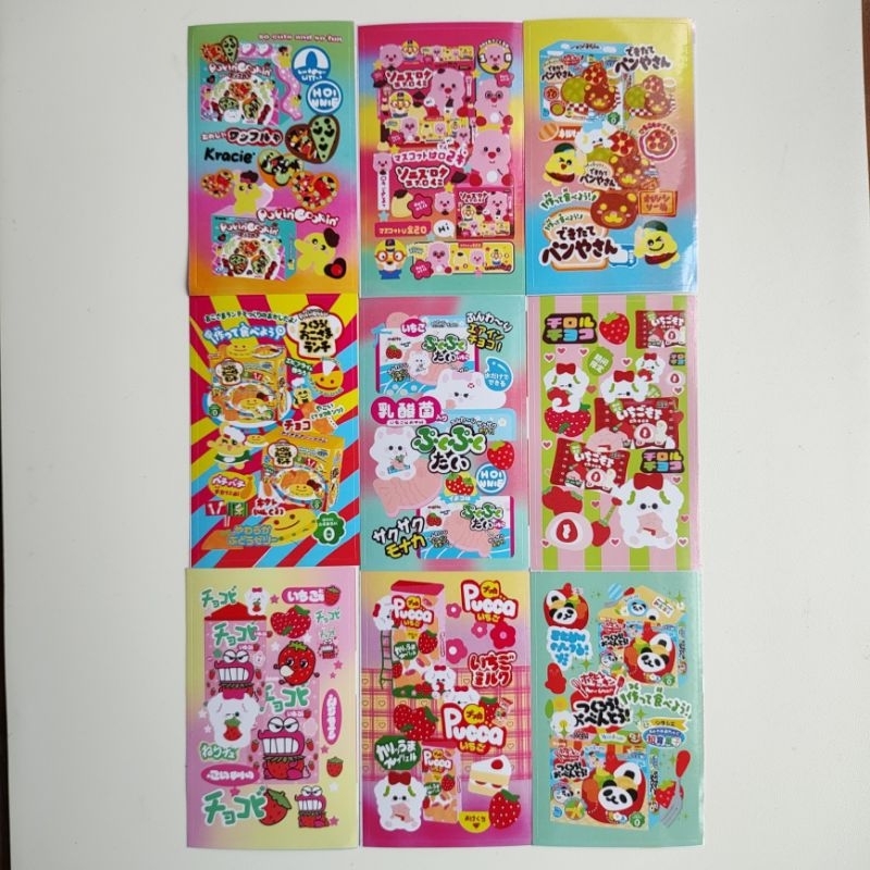 

[READY] Deco Sticker, sticker, sticker journaling, sticker coquette, stiker lucu, food sticker