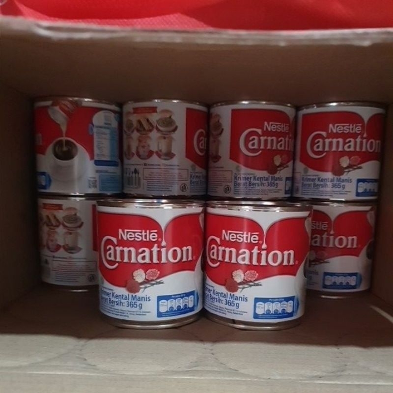 

Carnation Nestle Krimer Kental Manis SKM 365g 48 kaleng sameday