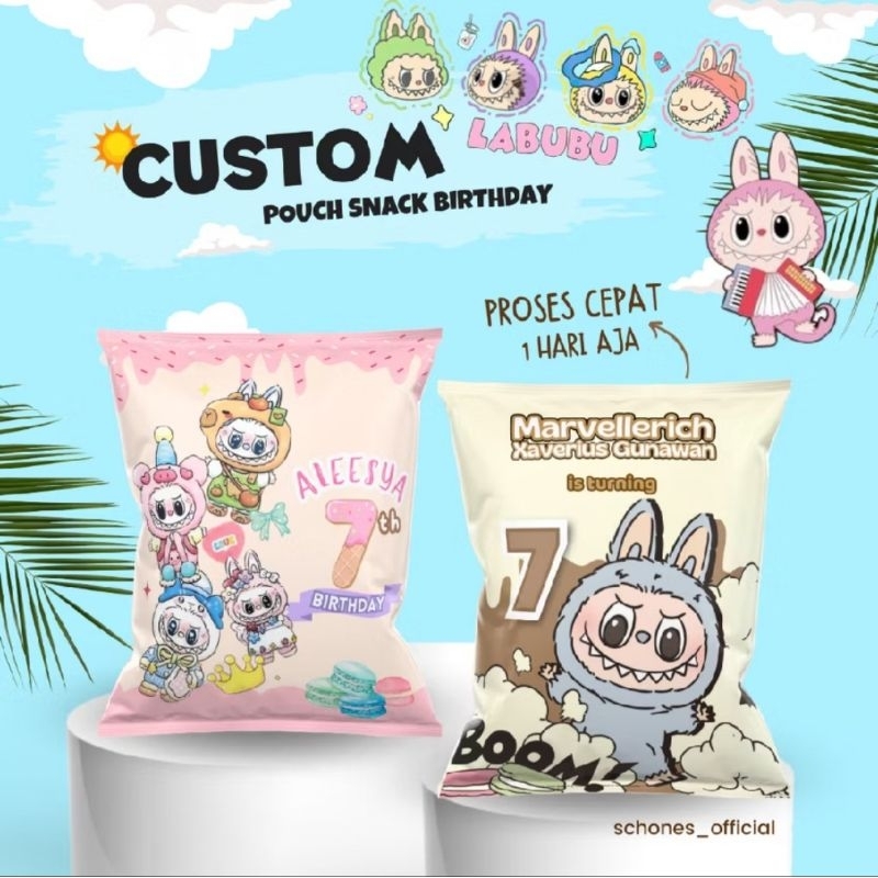 

POUCH SNACK JUMBO ( KEMASAN SNACK ULANG TAHUN ANAK ) // Ulang tahun Murah // Bingkisan Ulang Tahun Anak Murah