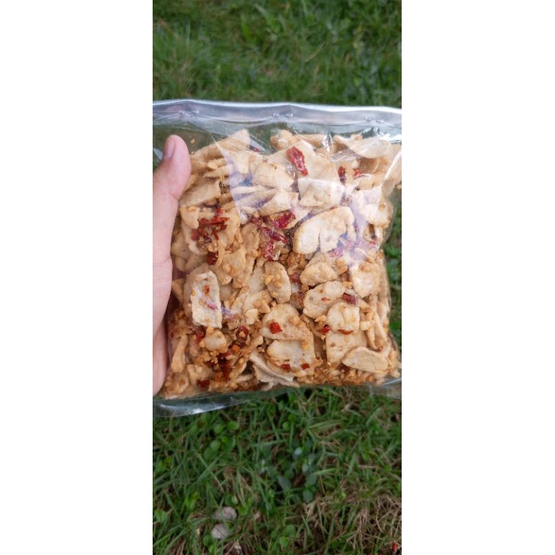 

basreng renyah 3 rasa (seblak, ORI, daun jeruk) kemas 250gr